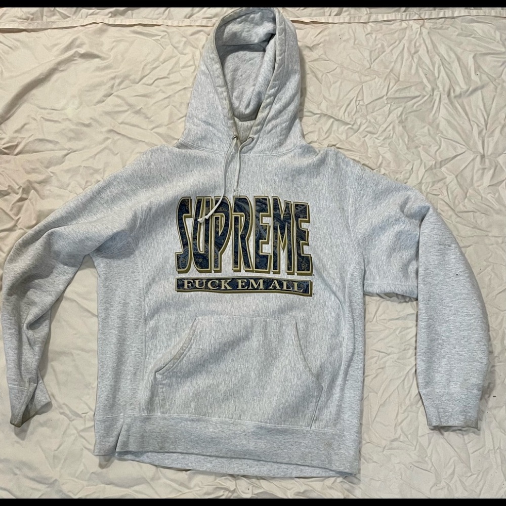Supreme Fuck ‘Em All Hoodie